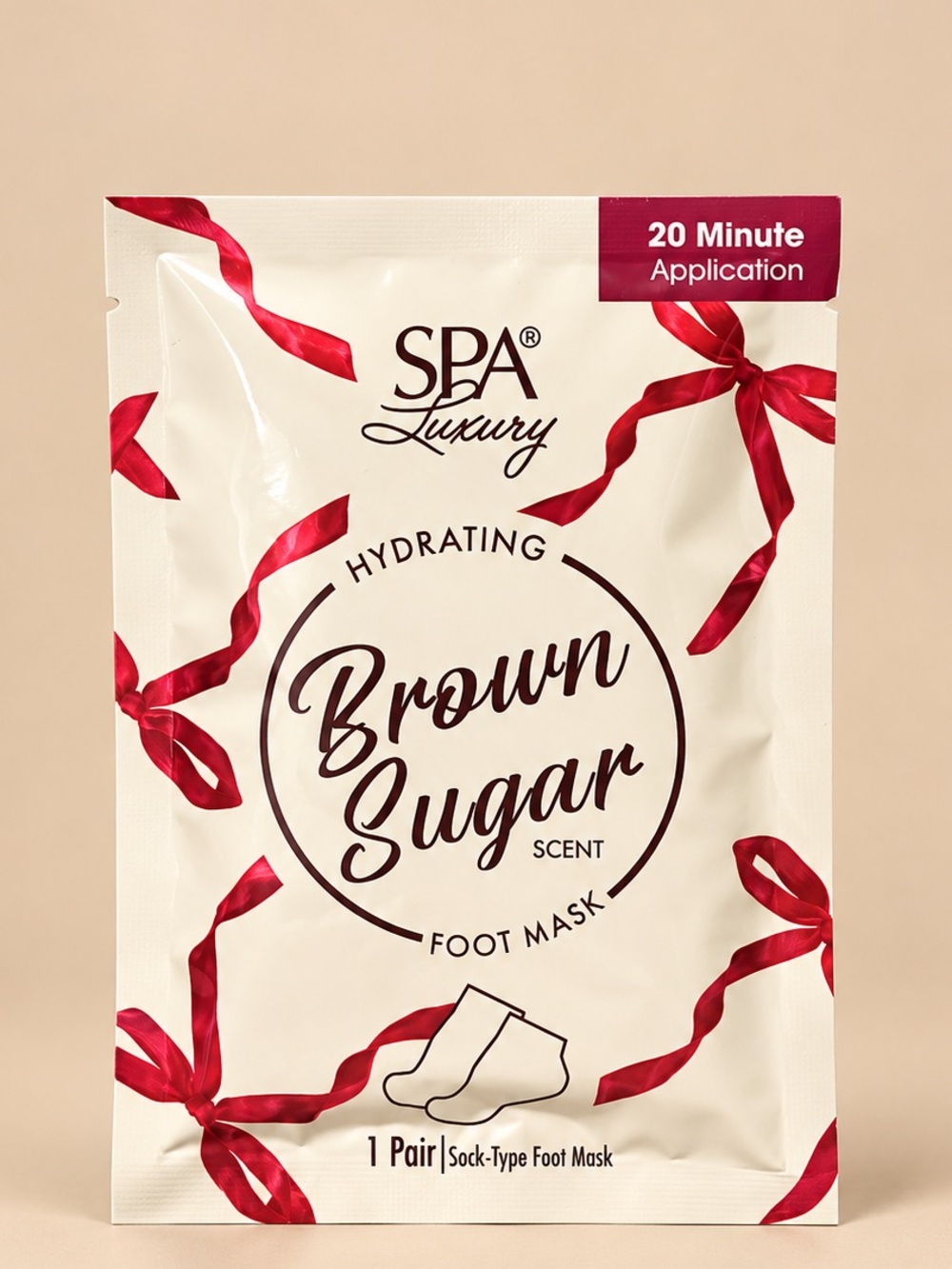 Hydrating Brown Sugar Foot Mask - Brown